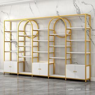 Cosmetics Beauty Salon Product Display Cabinet with Light Display Rack Storage Rack Mother and Baby Bag Shelf Manicure Display Rack