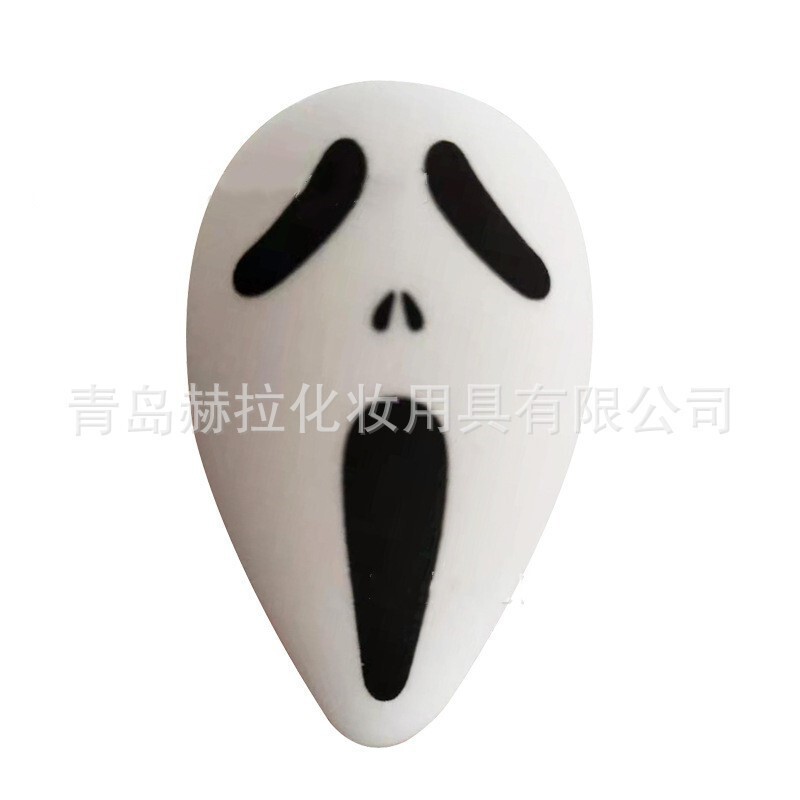 メーカーハロウィーン鬼顔カボチャ水滴ボックス加工多図案異形カラー印刷表情パフ幽霊|undefined