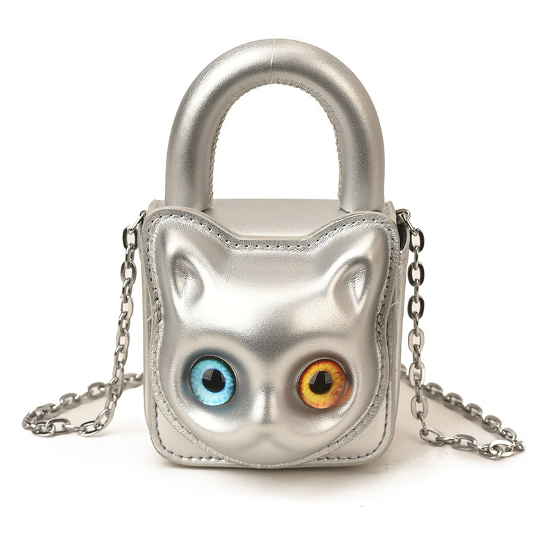 Diseño de moda sensación de pequeño gato bolso mini lindo bebé cadena mochila cross-border nuevo bolso para niños