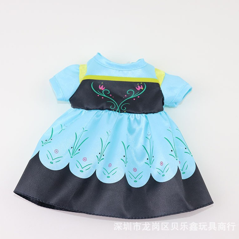 Milu muñeca pequeña Merlot princesa vestido Anna princesa vestido niña jugar casa juguete muñeca accesorios fábrica lote