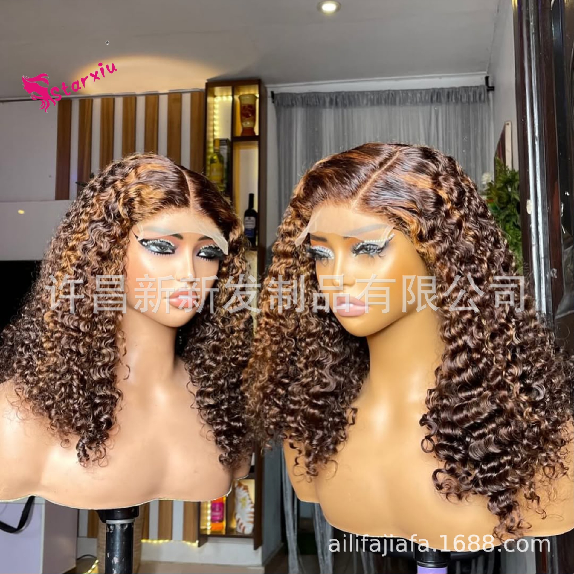 Rawwigs SDD Full frontal SDD Pixel curls 5by5 humanhairwigs