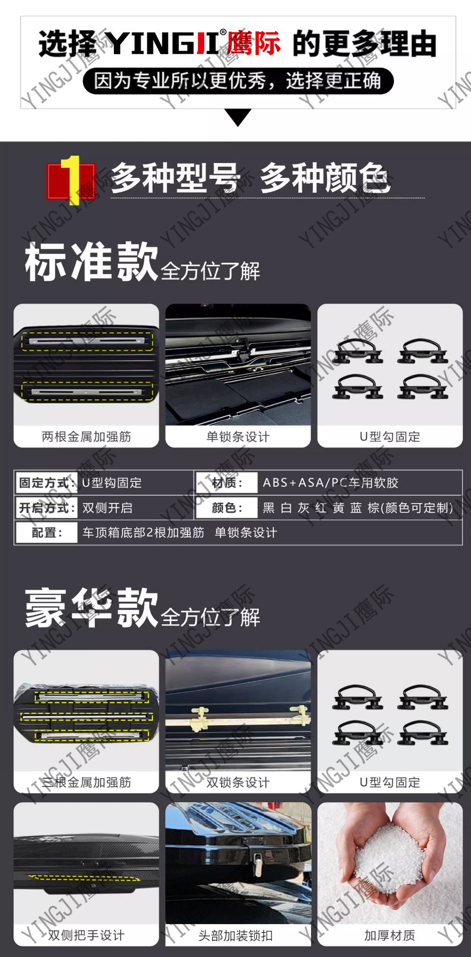 Suitable for Baojun 310 Car Roof Trunk Large Capacity Suv Universal Car Ultra-Thin Flat Suitcase