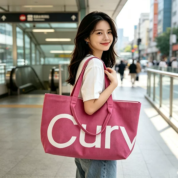 2026 new cross-border knitted handbag, durable, with letter design, large capacity, solid color, shoulder bag, and crossbody bag for women