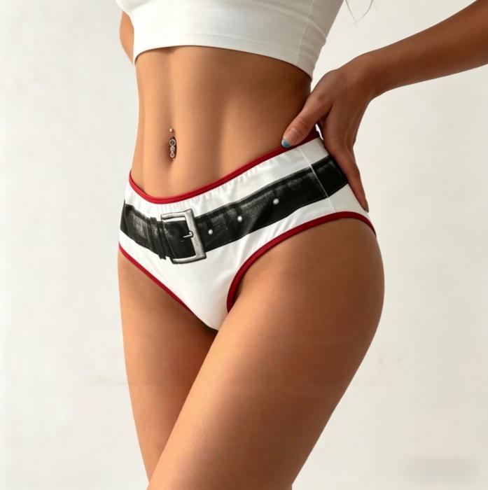 European and American Foreign Trade Printed Low-Waist Triangle Briefs with Creative and Unique Design, Comfortable Hip-Hugging Ultra-Short Pants European and American Foreign Trade Printed Low-Waist Triangle Briefs with Creative and Unique Design, Comfortable Hip-Hugging Ultra-Short Pants