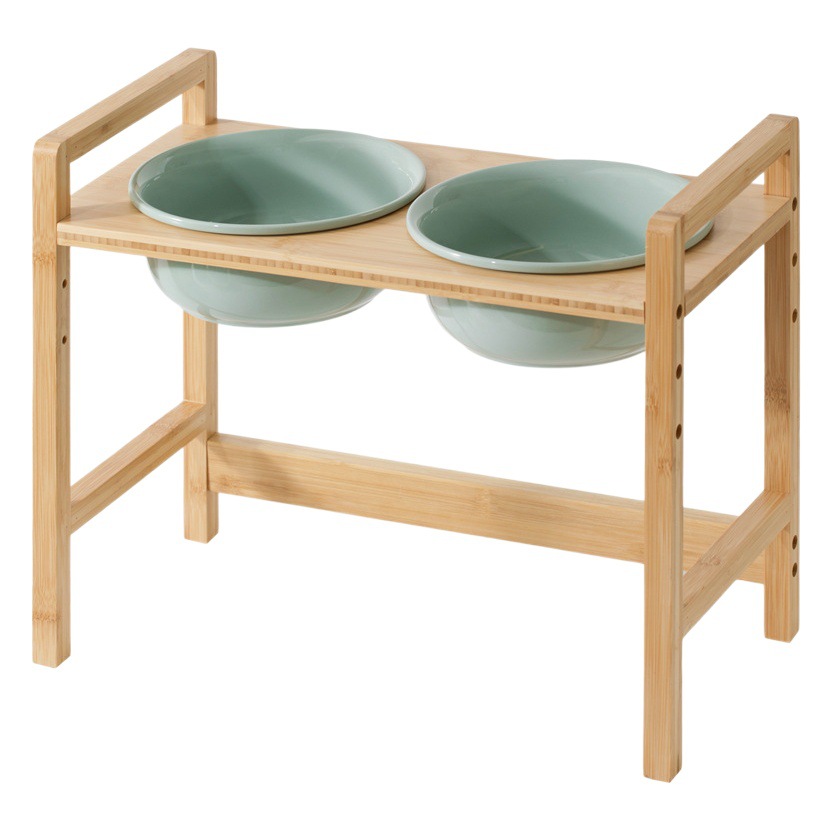 Tazón para perros de cerámica transfronteriza de gran capacidad Tazón para comida para perros Tazón para comida para perros Tazón para agua para perros Plato para perros Tazón doble para gatos Protección de la columna cervical