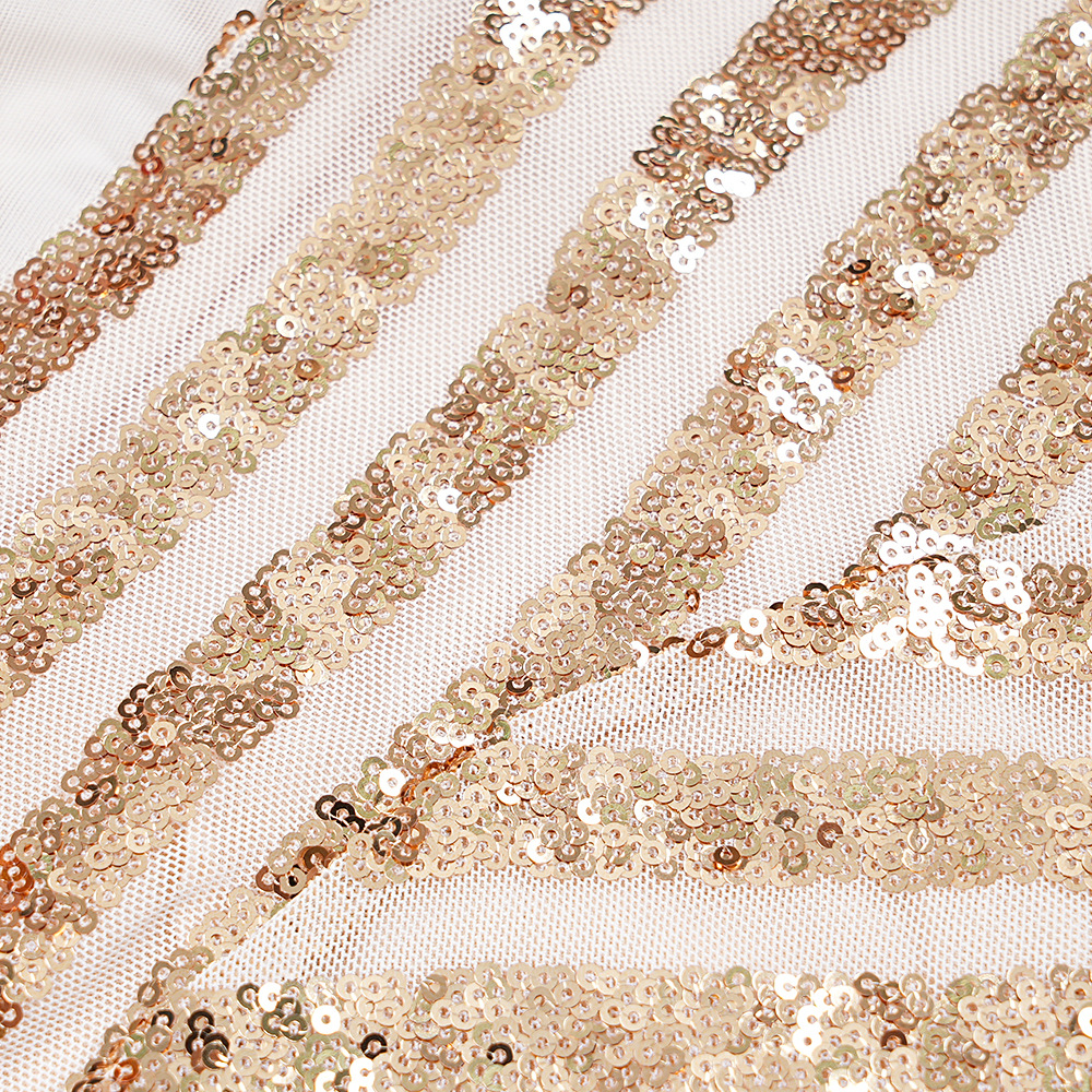 Elegant Women's Evening Dress With Sequins For Banquet Occasions_voghion.com