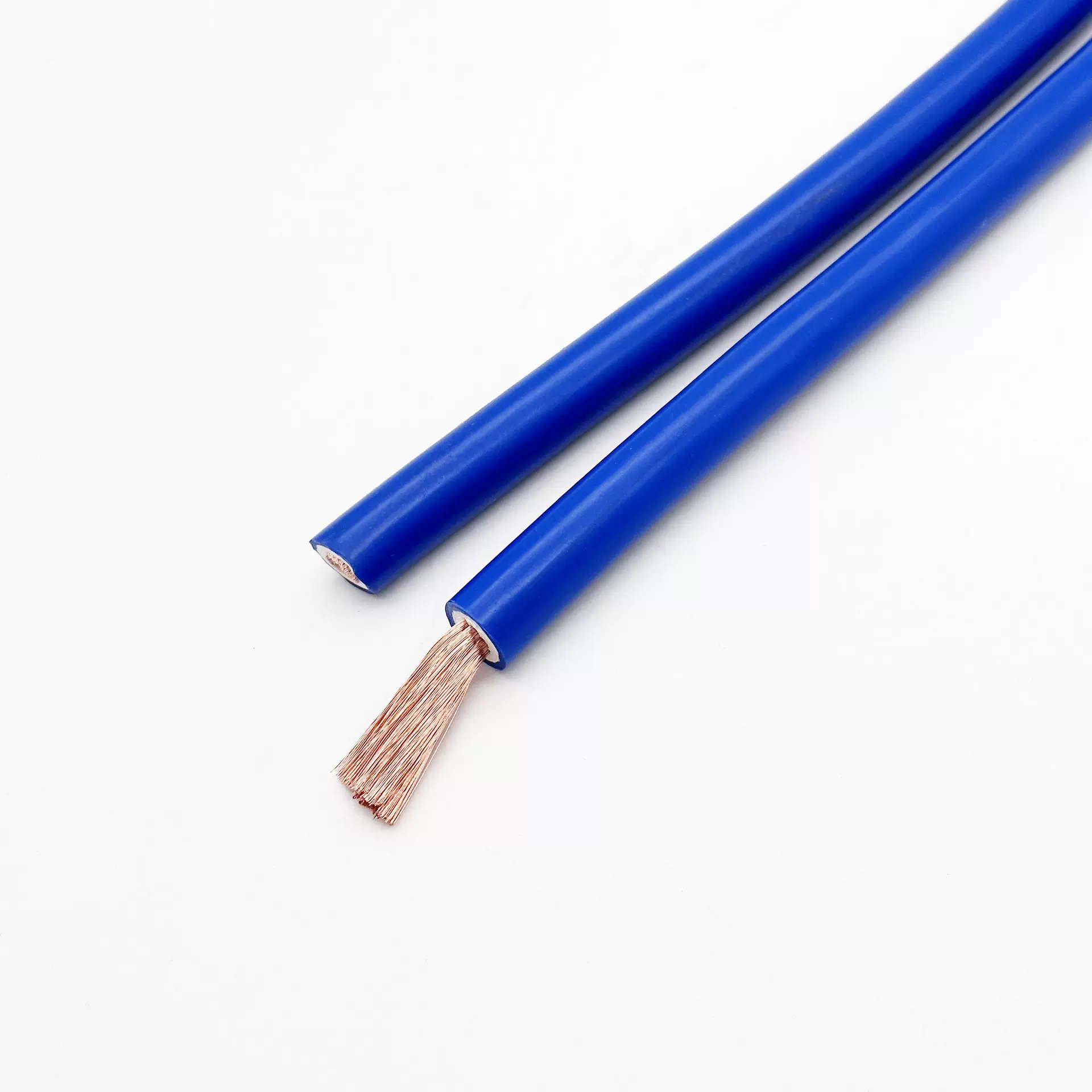 纯铜 铜包铝电焊机线、橡胶线H05RN- 35mm 50mm棕蓝 PVC电焊机线