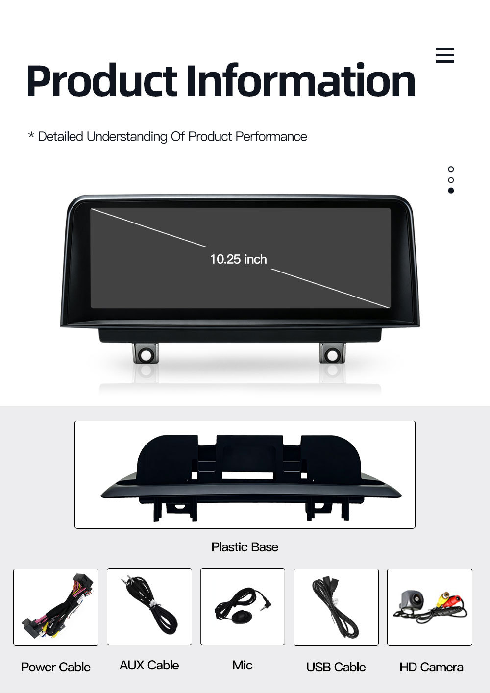 Suitable for Bmw 1 Series E81 E82 E87 E88 Car Central Control Large Screen Navigation Carplay Player