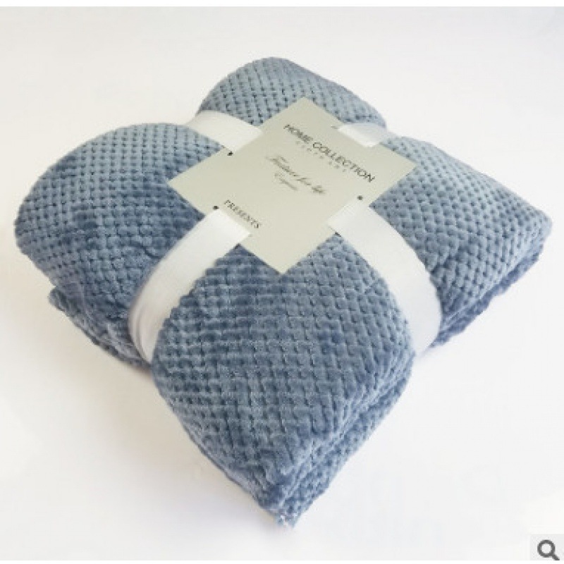 Manta de color sólido manta de malla de terciopelo de coral manta de franela manta de sofá manta de terciopelo Beibei manta pequeña manta a cuadros de piña para mascotas