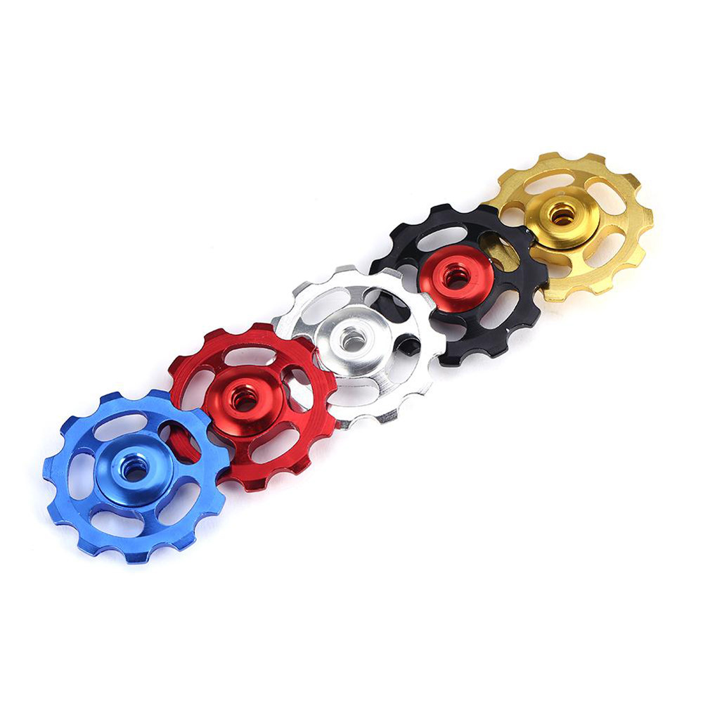 Mountain Bike Rear Derailleur Guide Wheel Mtb Aluminum Alloy Guide Wheel Shifter 11 Teeth Cycling Equipment Road Bike