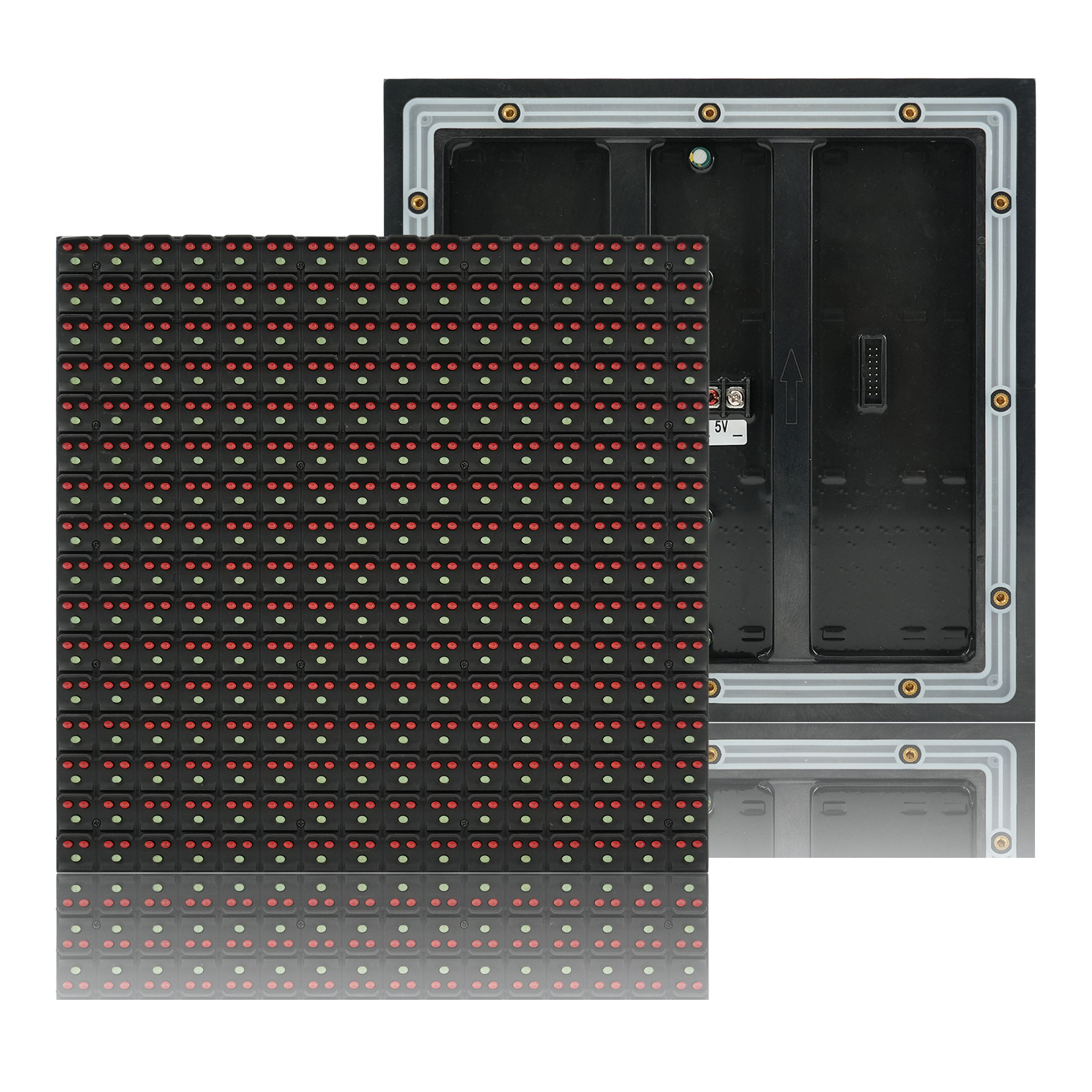 ����ֱ��P16˫ɫ���ģ��led������ʾ��