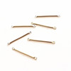 Stainless steel Round bar Connect Earring making DIY parts