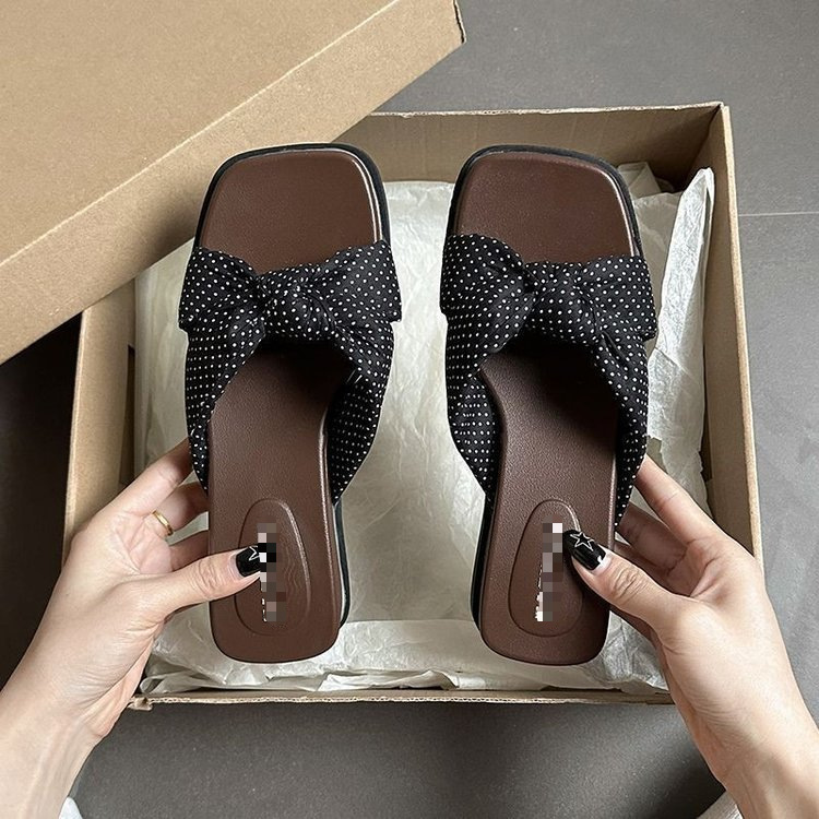 Zapatillas de arco de explosión de verano para mujeres 2026 nuevas zapatillas de playa casuales antideslizantes de mujer image 4