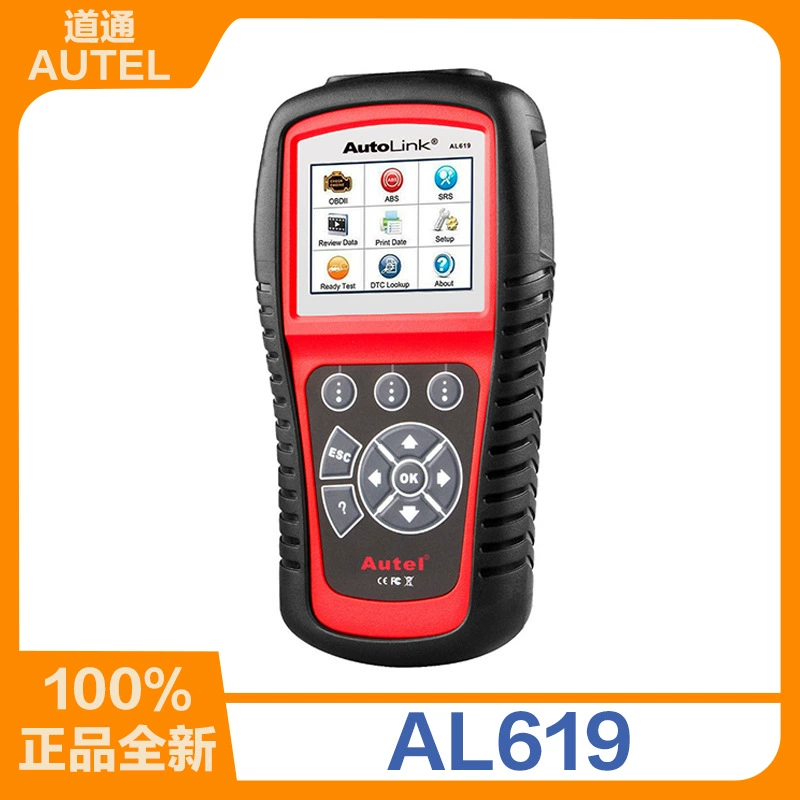Автомобильный многофункциональный диагностический сканер Autel Daotong AL619 (версия для зарубежных рынков) OBD2, модель 2025 года