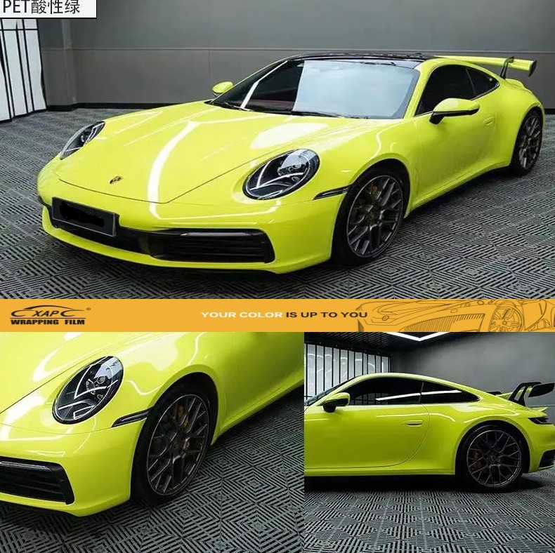 Pet Car Color Changing Film Factory Wholesale Export Specially Designed for Ultra-Bright Crystal Series Paint Protective Film Full Car Stickers