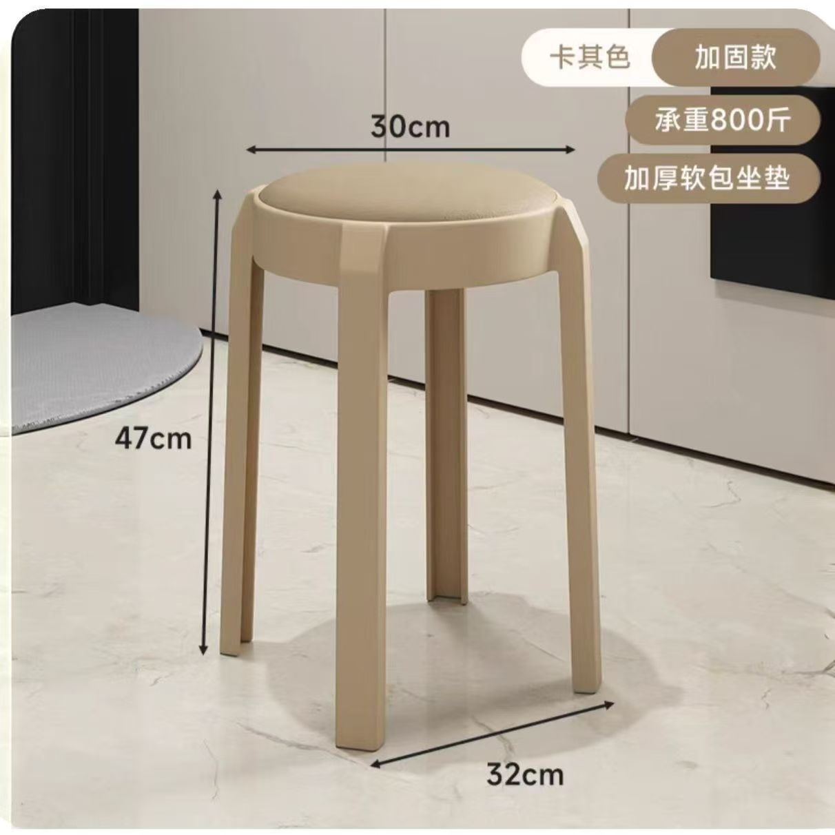 카키색 두꺼운 버전