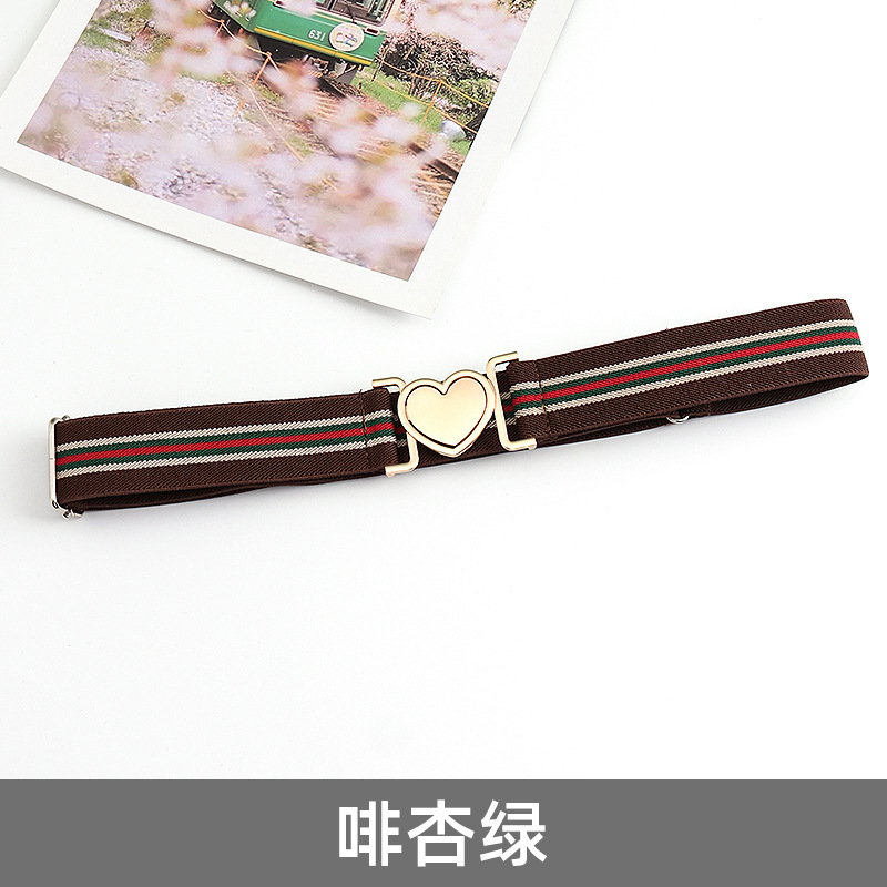 다크 브라운 살구색 그린