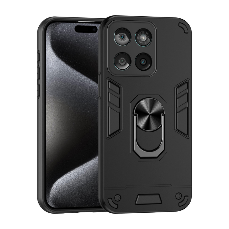 Suitable for Moto Edge70Fusion Mobile Phone Case 360 Warriors Motorola Edge60Pro Stand G86 Set