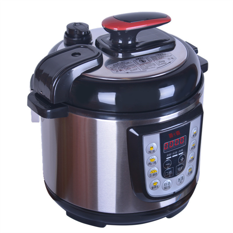 Smart Electric Pressure Cooker Household Double-Gallon Reservation Pressure Cooker 4L5L6L Multi-Functional New High-Pressure Rice Cooker Free Shipping