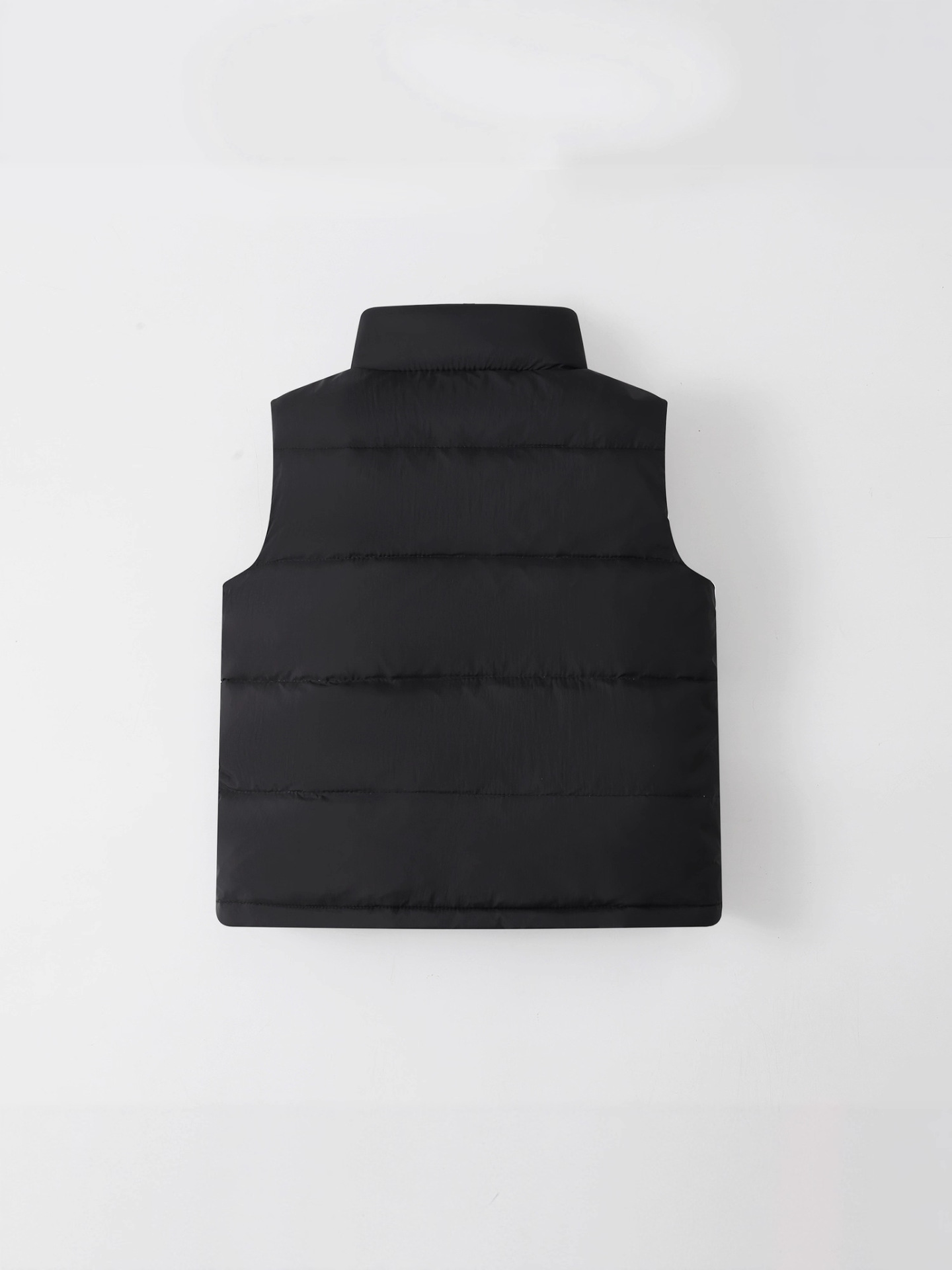 2025 chaleco de pluma de invierno corto coreano hombro grueso chaleco de calentamiento abrazadera chaqueta relleno de caballo blanco