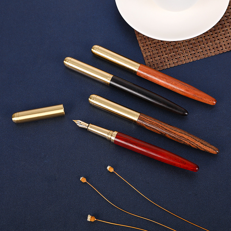 's Student Calligraphy Calligraphy Posture Pen Creative Brass Pen Gift Office Business Signature Pen