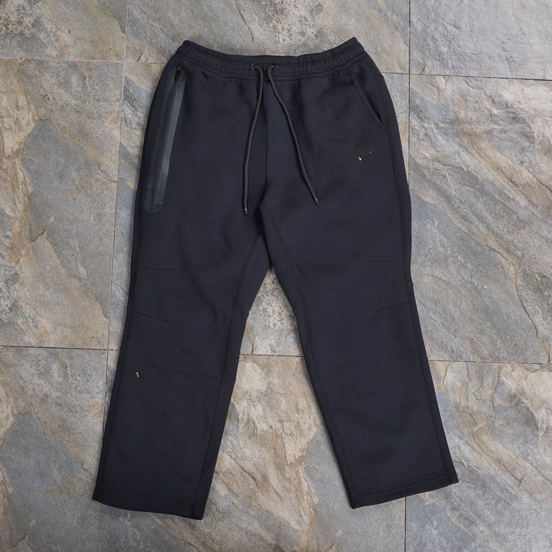 24 años de primavera y otoño para hombres nuevos pantalones de impresión rectos sueltos pantalones casuales de moda pantalones deportivos grandes pantalones de empalme