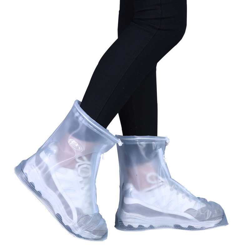 Rain Shoe Covers, Non-Slip, Wear-Resistant, Thickeneded, Waterproof Shoe Covers for Kidsren on Rainy Days, Rain Boots, Rain-Proof High-Top Portable Shoes, Desu