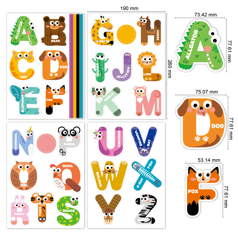 PZ034-卡通字母贴效果图_画板 1