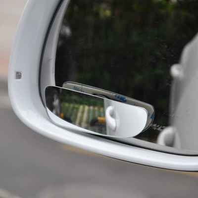 Car Small Round Mirror, Large field of view rear view auxiliary mirror