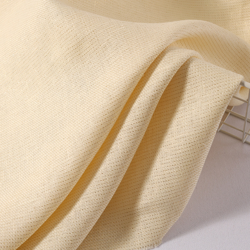 215 gramos de tela diagonal dorada de lino puro transpirable y cómoda camisa de primavera y verano con tela casual para pantalones image 3