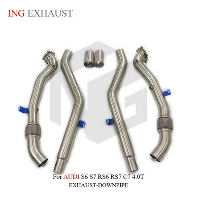 4.0T stainless steel exhaust – Exhaust pipe
