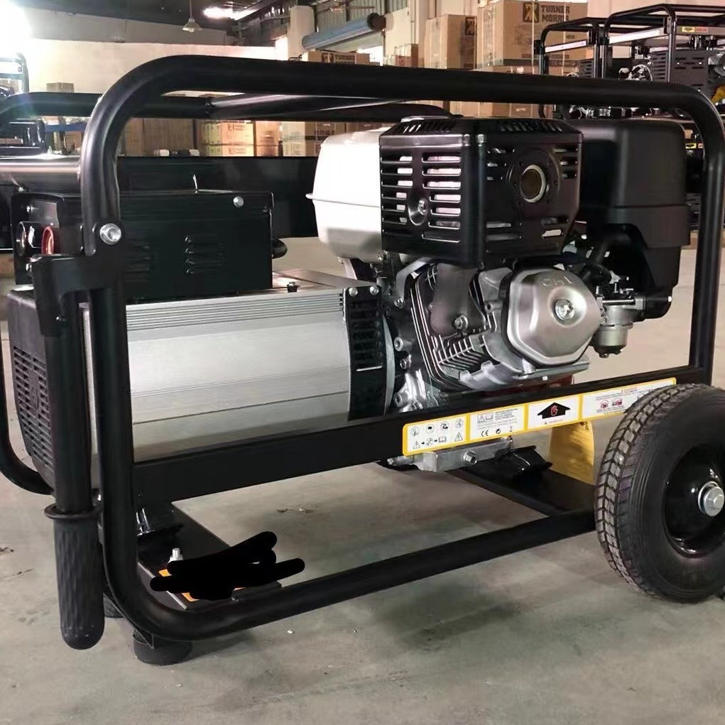 汽油发电电焊机配本田动力GX390  功率5Kw 电焊机 电流60-200A