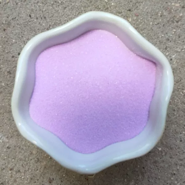 Pale pinkish purple