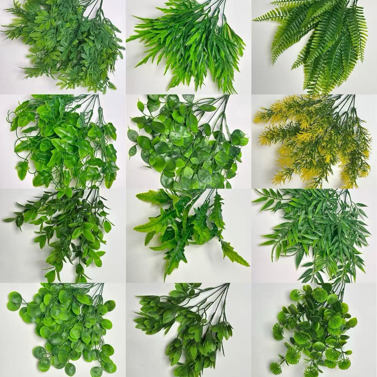 小把绿植小薄荷美人松雾松家居装饰婚庆装饰蕨类仿真植物塑料假花