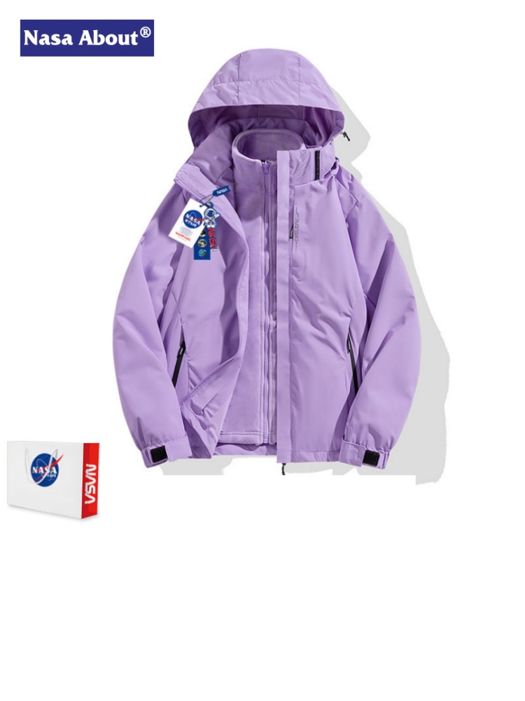 NASA Acerca de la chaqueta de asalto para hombres primavera y otoño 2026 nueva chaqueta de moda americana para parejas