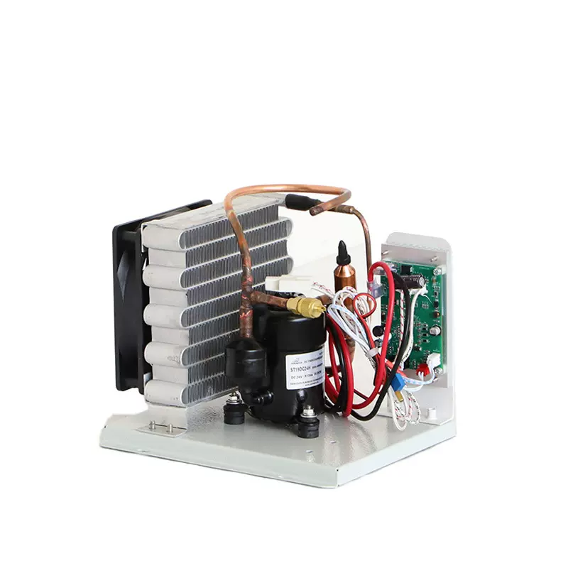 ST19C-48V微型压缩机组直流冷凝机组小制冷机组风冷R134aDC48V