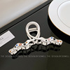 Metal advanced shark, big crab pin, hairgrip, hair accessory, high-quality style, light luxury style