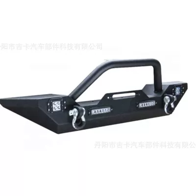 Bumper off-road front bumper with light