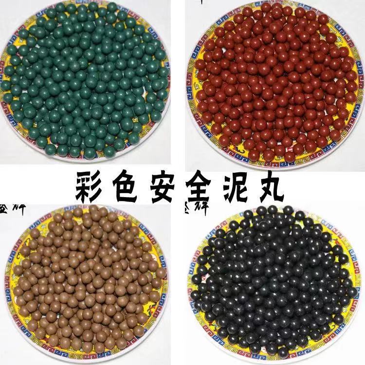 Tirachinas barro barro bomba con peso magnético 8 mm9mm10mmm canicas bola de barro cerámica súper dura