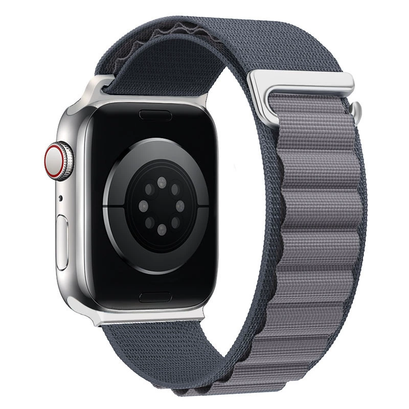 Apple, нейлоновый ремешок для часов, "Mountain cloud" чай, 49 мм