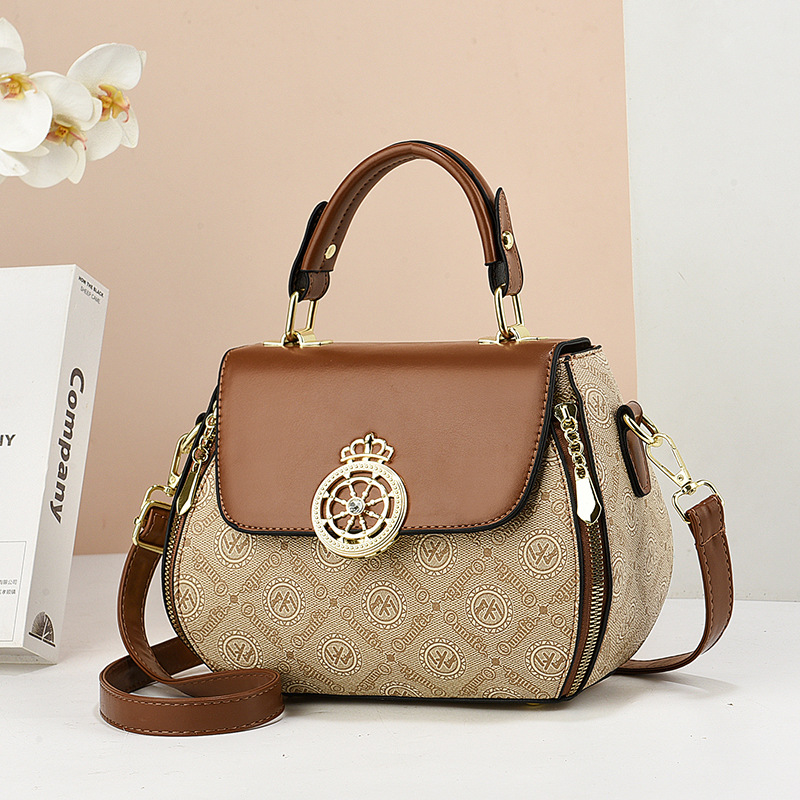 Regalo de hombro nuevo bolso de mujer de gran capacidad 2025 fábrica de comercio exterior de moda bolso de hombro universal