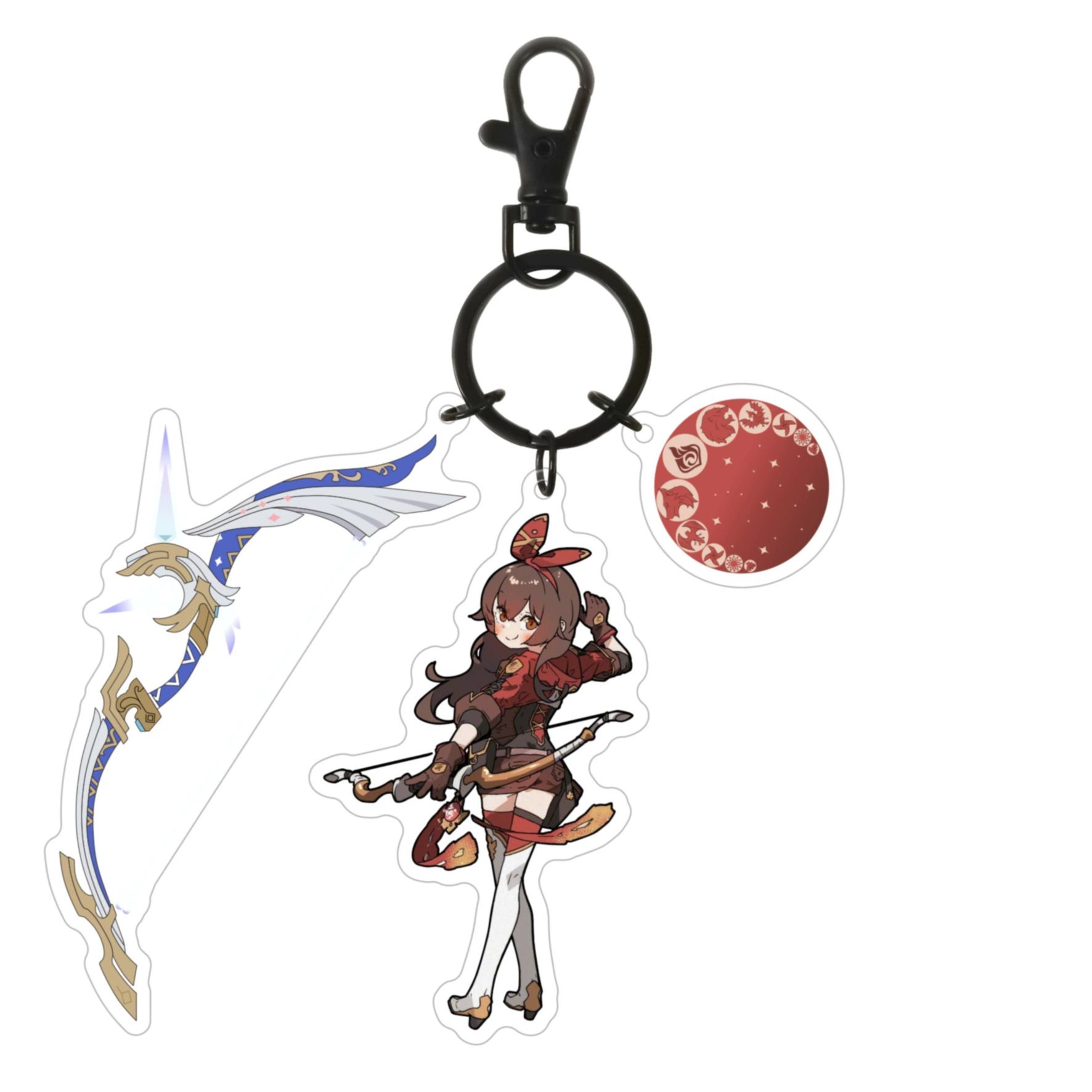 Genshin Impact, acrylic keychain