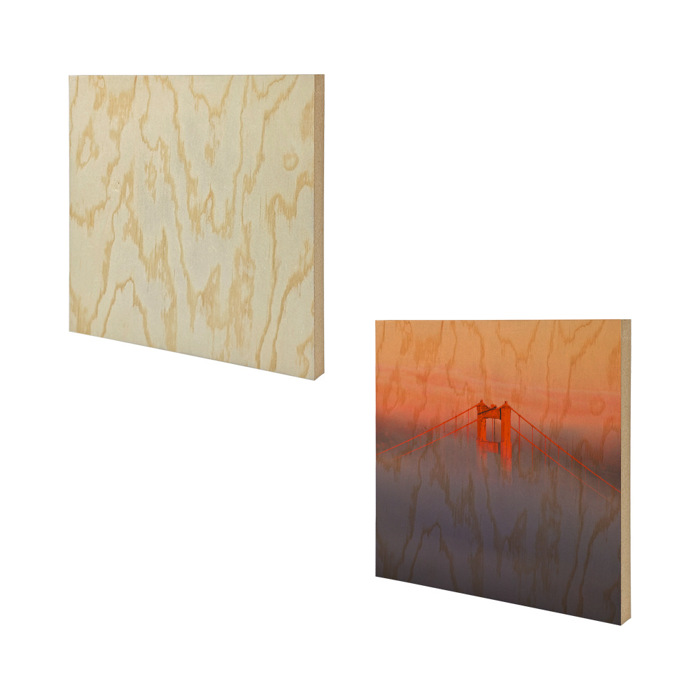 Fábrica directa de sublimación en caliente MDF en blanco de madera sin bordes material de marco de fotos al por mayor
