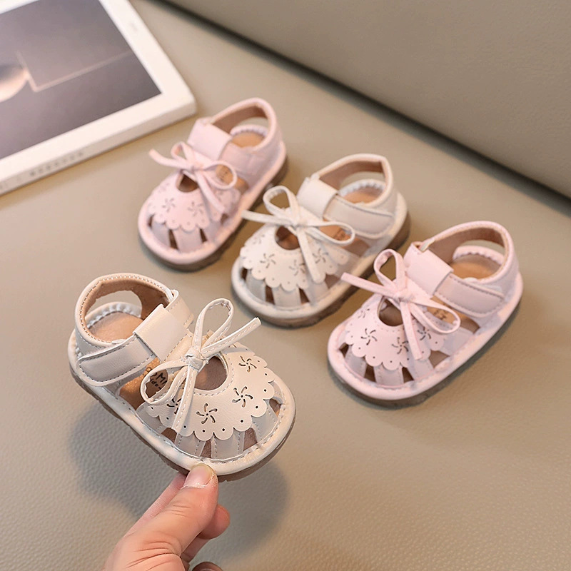 Baby's Sandals Summer Children's Shoes Baby Shoes Toddler Shoes Soft Sole Non-slip 0-2 Year Old Men's and Women's Baby 189