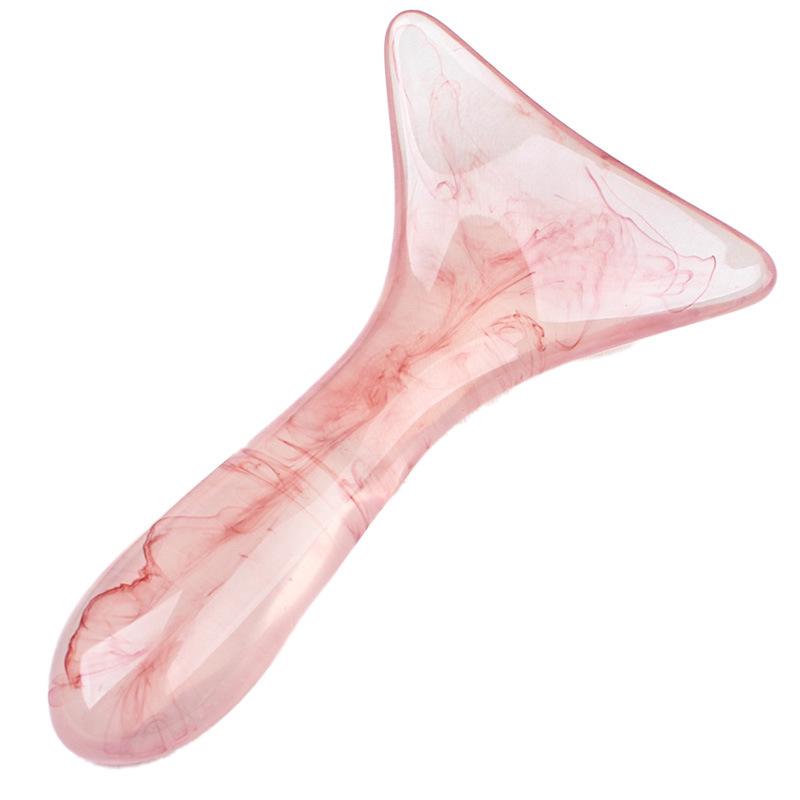 Arco de resina raspado pala columna cervical masajeador trasero pierna hombro cuello cara Meridian dragado rodando tendón cuerpo Universal