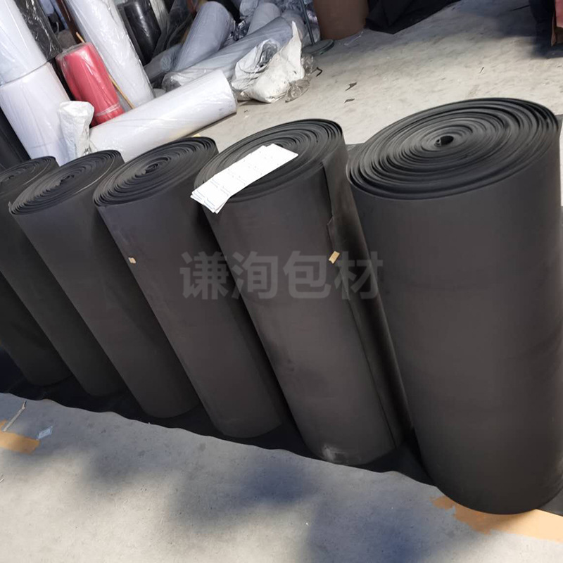 50M长eva防震棉鱼缸垫现货厂家 5MM黑白色防滑鱼缸垫供应