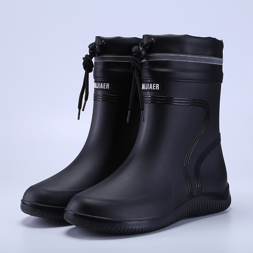 Fashion Rain Boots 3306 for Men and Women, New Wholesale Short Boots, Waterproof Shoes for Kitchen Work, Non-Slip Fishing Shoes, Durable