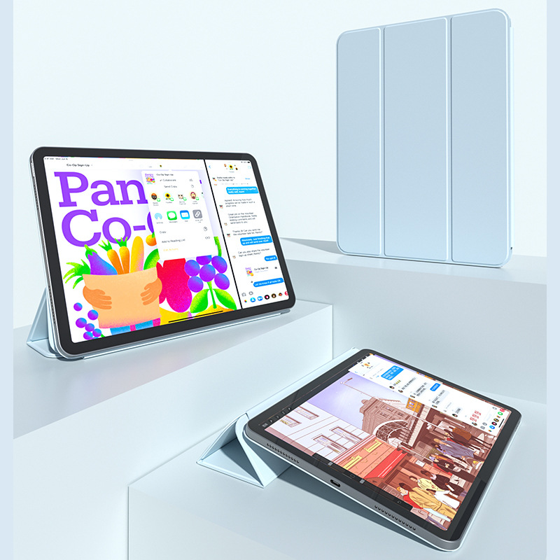 Aplicable pro13 clip magnético de doble cara funda para tableta de 10,9 pulgadas 24 iPadAir11 funda mini7