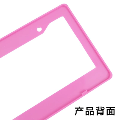 Styles of Plastic Acrylic Diamond – License plate holder/license plate holder