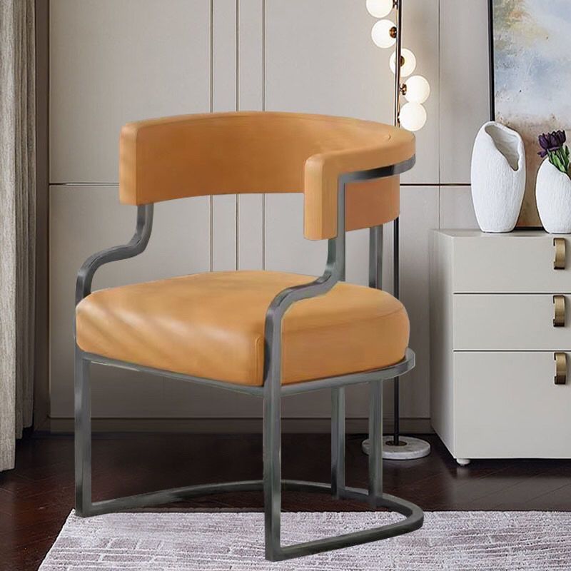 주황색 - 고온 정전기 회색 의자 프레임